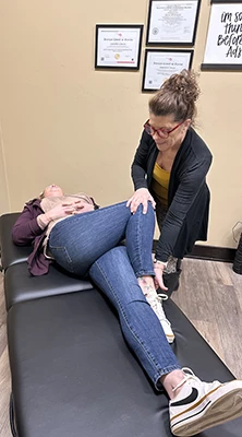 Chiropractic Shawano WI Passive Stretch Debbie 1